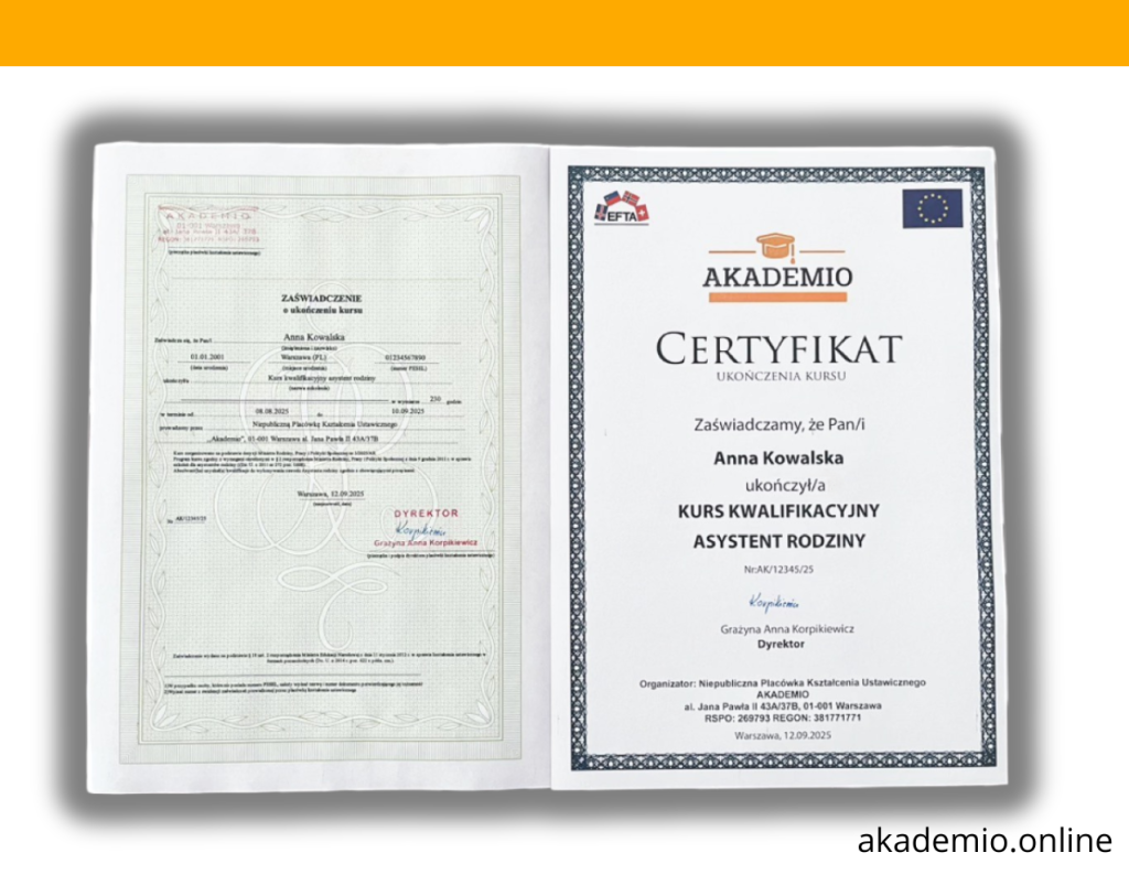 kurs asystent rodziny